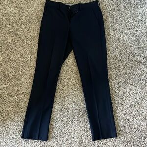 Slim Navy Blue Express Dress Pants. Size 28x30